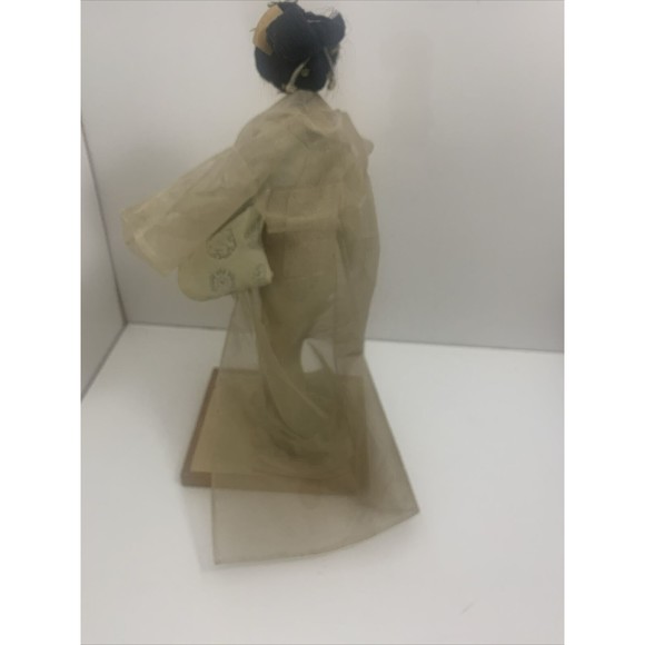 Beautiful Vintage NISHI Geisha Standing 17” Doll SNOW QUEEN Figurine Japan - Picture 8 of 15